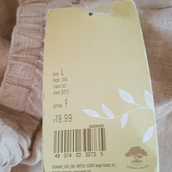 NWT Linden Hill 100% linen pants size L - Picture 5 of 8